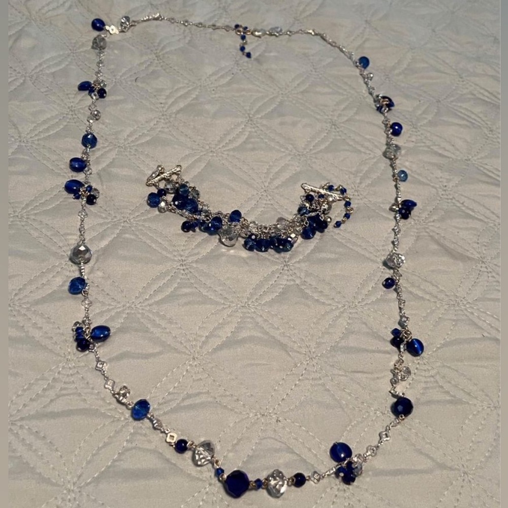 WHBM Necklace AND Bracelet SET